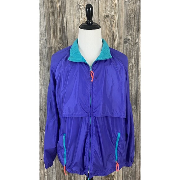 Woolrich Other - Vintage 80's 90's Woolrich Windbreaker Jacket Men's XL Multicolor Full Zip